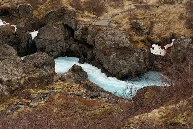 Barnafoss, Borgarfjörður