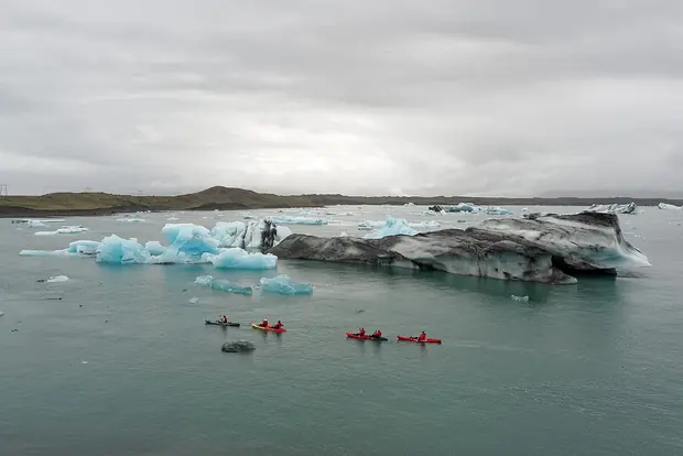 Jökulsárlón, Jökulsárlón and Diamond Beach