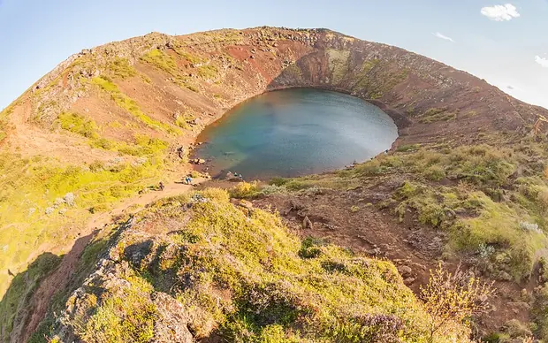 Kerið, Inland via Kerið and the Secret Lagoon