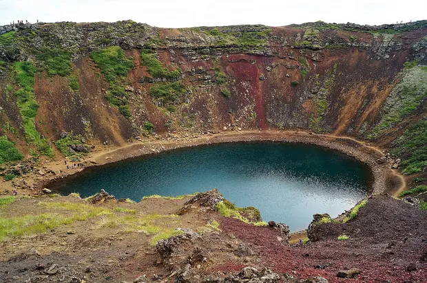 Kerið, Inland via Kerið and the Secret Lagoon