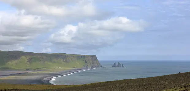 Reynisdrangar sea stacks, Vík and Mýrdalur