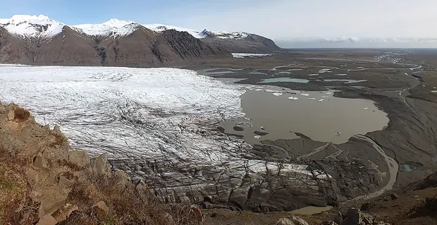 Skaftafellsjökull, Skaftafell and the canyon