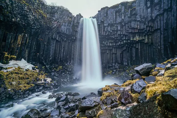 Svartifoss, Skaftafell and the canyon